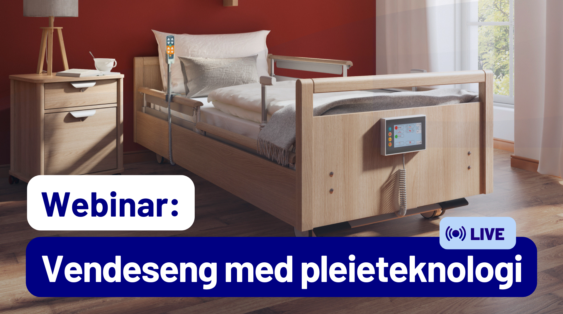 Illustrasjonsbilde av vendeseng-webinar