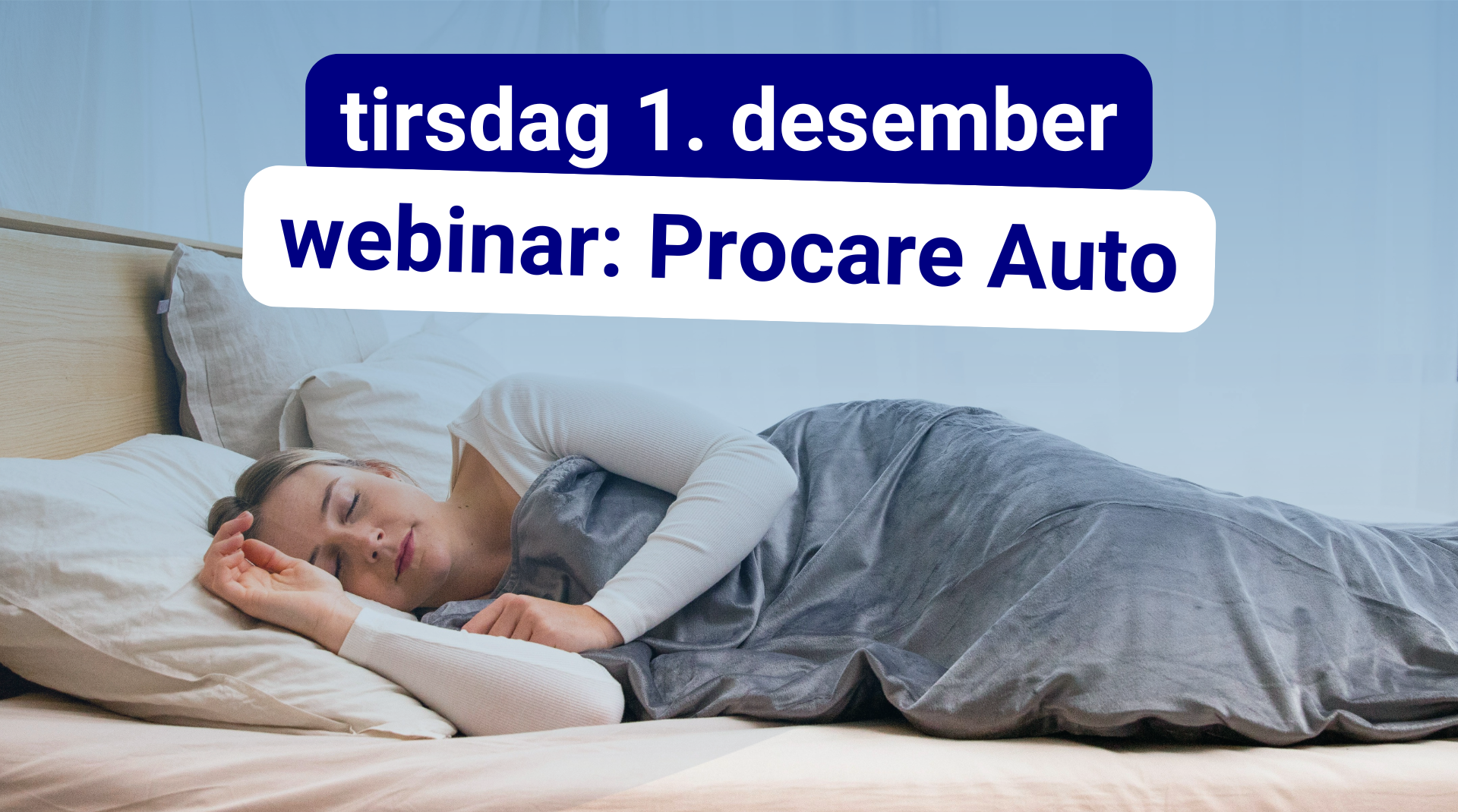 Illustrasjonsbilde av Procare-webinar